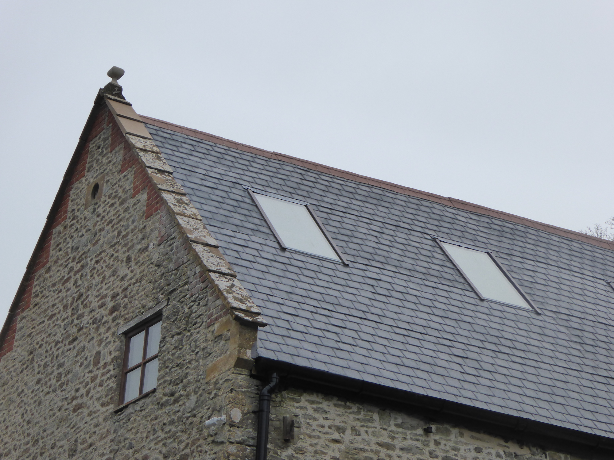 Fibreglass Slate Tile Barn Roof In Dorset Shapes GRP